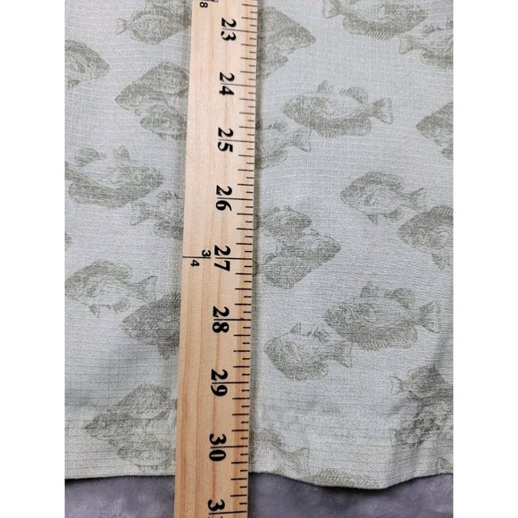 Weatherproof Garment XL Men's Fish Pattern button Shirt fishing vented, outdoors - Picture 3 of 6